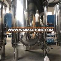 Stainless steel mash tun with side manhole