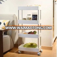 Multiple Layers Storage Trolley Cart with Wheels