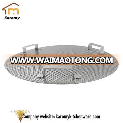 18/8 Beer Homebrew stainless steel false Bottom steamer with leg