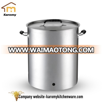 Premium quality 20 Gallon 304 stainless steel home brewery, brew pot, brew kettle