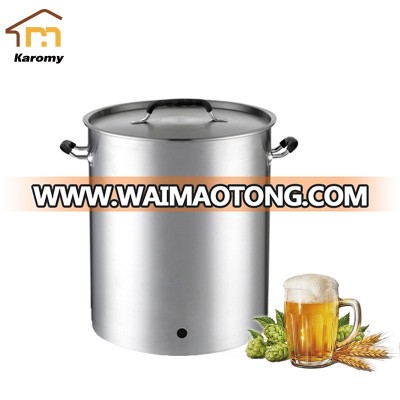 20 Gallon 304 stainless steel home brewery, brew kettle, home brew pot