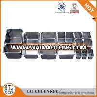 Low Cost Customized Stainless Steel gn food steel pan